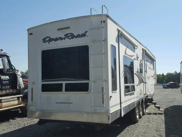 5L4FR392X51010454 - 2005 OPEN 5TH WHEEL WHITE photo 4