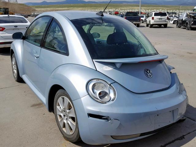 3VWRW31C29M503908 - 2009 VOLKSWAGEN NEW BEETLE Mavi foto 3