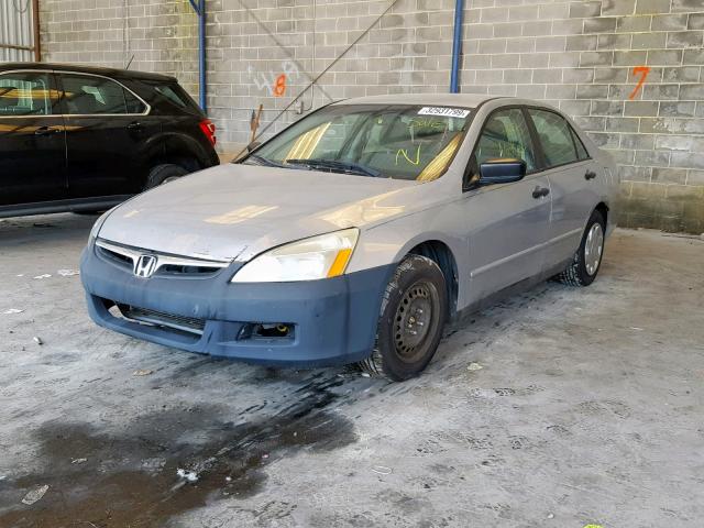 1HGCM56166A125118 - 2006 HONDA ACCORD VAL SILVER photo 2