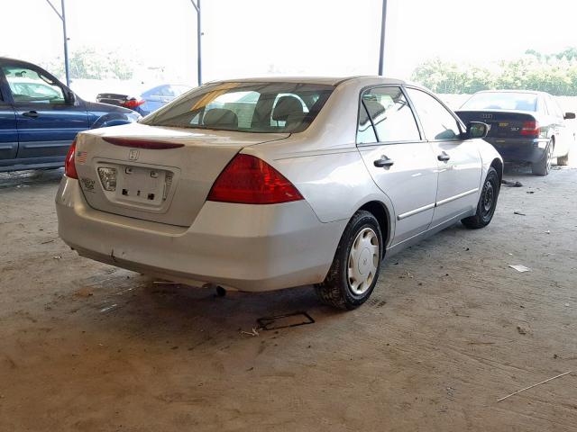 1HGCM56166A125118 - 2006 HONDA ACCORD VAL SILVER photo 4