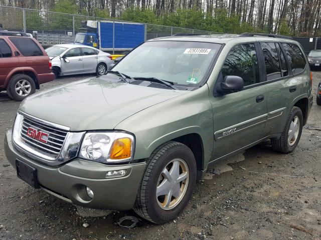 1GKDT13S432216345 - 2003 GMC ENVOY GREEN photo 1