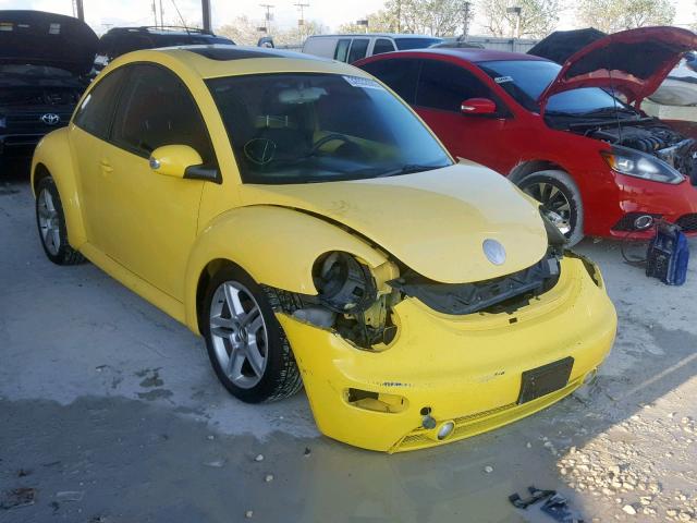 3VWCD31CX4M415998 - 2004 VOLKSWAGEN NEW BEETLE ყვითელი ფოტო 1