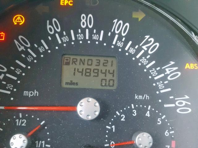 3VWCD31CX4M415998 - 2004 VOLKSWAGEN NEW BEETLE ყვითელი ფოტო 8