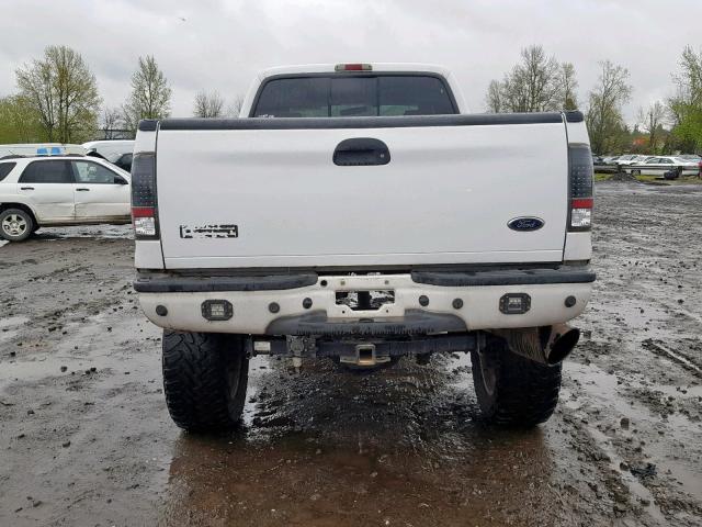 1FTWW31P86EB78269 - 2006 FORD F350 SRW S WHITE photo 10