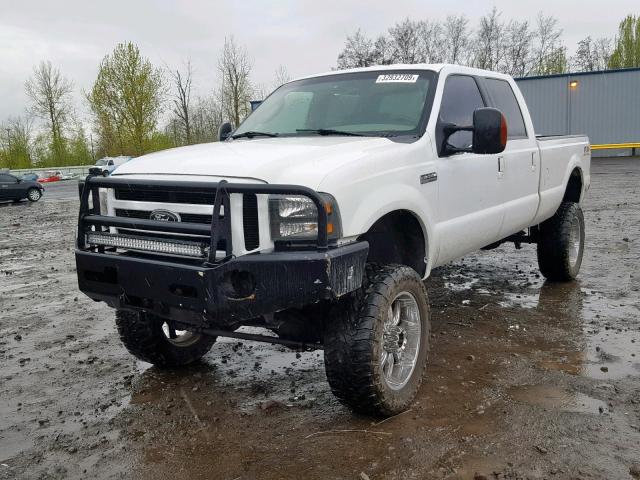 1FTWW31P86EB78269 - 2006 FORD F350 SRW S WHITE photo 2