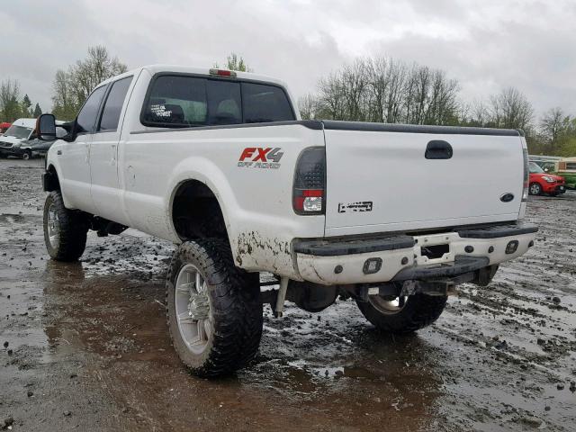 1FTWW31P86EB78269 - 2006 FORD F350 SRW S WHITE photo 3