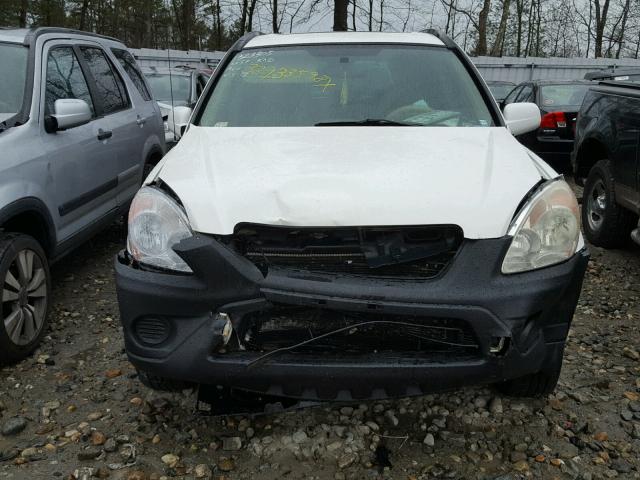 SHSRD78935U314153 - 2005 HONDA CR-V SE WHITE photo 9