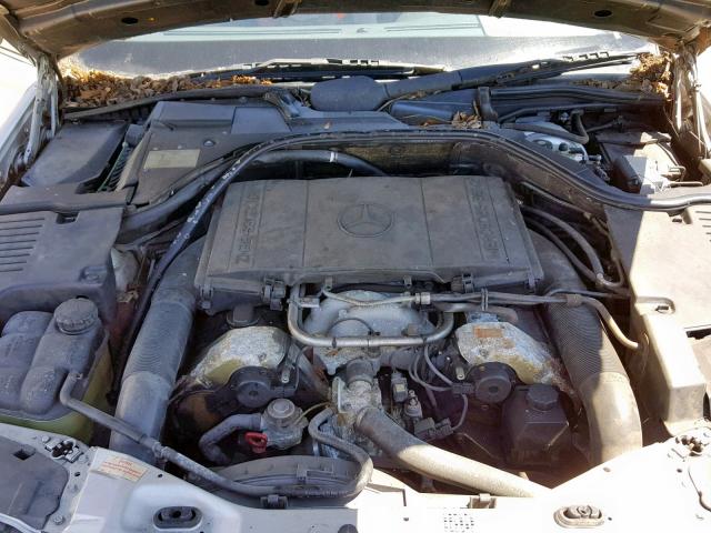 WDBGA43E6TA294530 - 1996 MERCEDES-BENZ S 420 SILVER photo 7