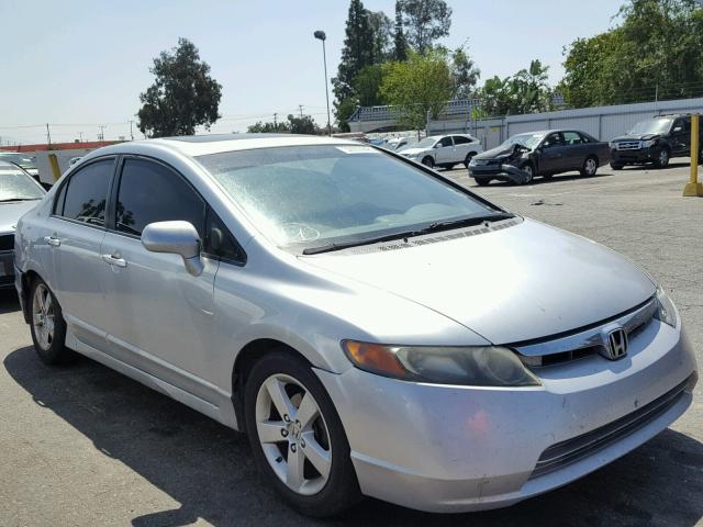 2HGFA16948H310020 - 2008 HONDA CIVIC EXL SILVER photo 1