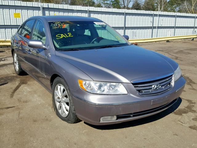 KMHFC46F96A055999 - 2006 HYUNDAI AZERA SE GRAY photo 1