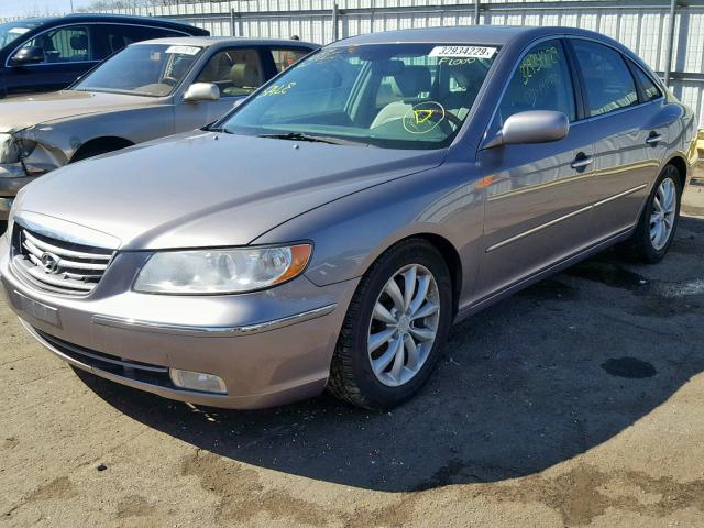 KMHFC46F96A055999 - 2006 HYUNDAI AZERA SE GRAY photo 2