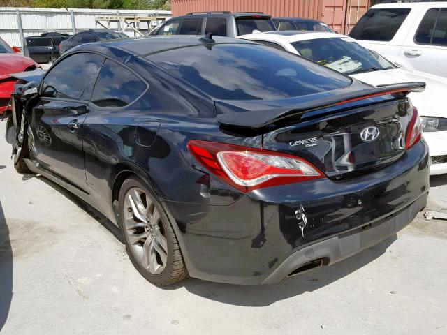 KMHHU6KJ4EU116846 - 2014 HYUNDAI GENESIS CO BLACK photo 3