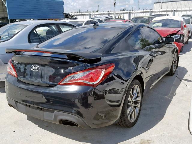 KMHHU6KJ4EU116846 - 2014 HYUNDAI GENESIS CO BLACK photo 4