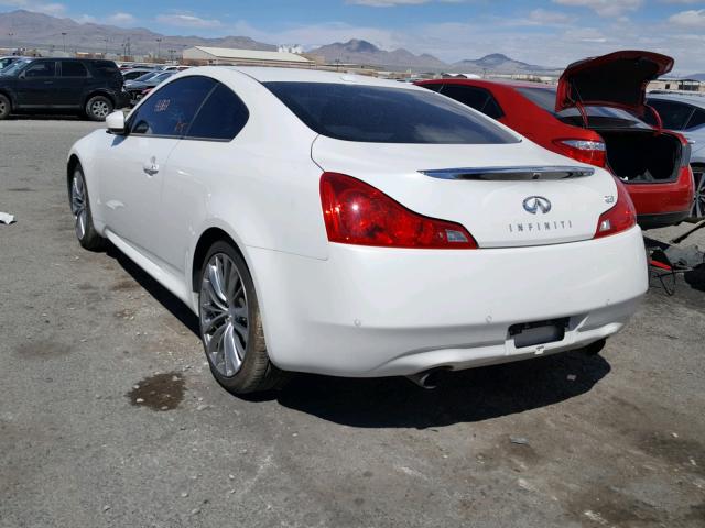 JN1CV6EK9DM920500 - 2013 INFINITI G37 JOURNE WHITE photo 3