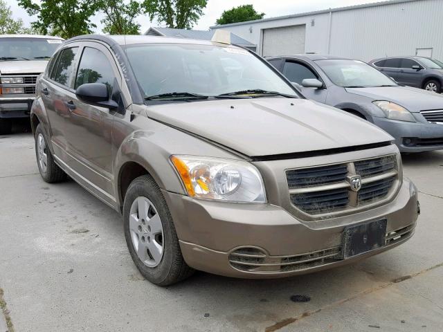 1B3HB28BX7D231622 - 2007 DODGE CALIBER GOLD photo 1