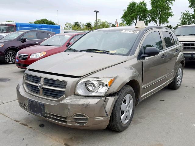 1B3HB28BX7D231622 - 2007 DODGE CALIBER GOLD photo 2