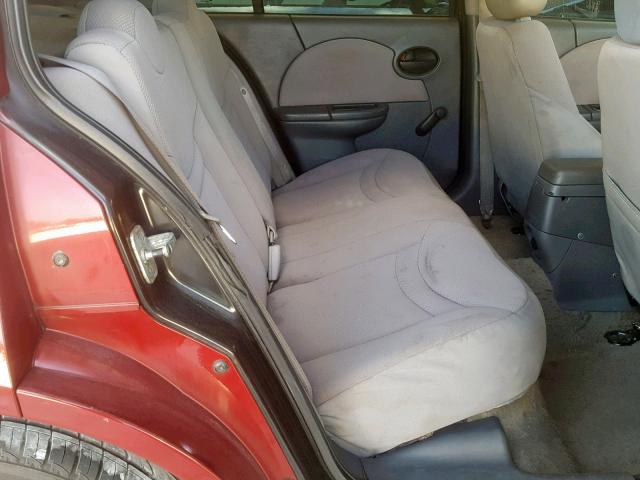 1G8AJ52FX4Z195407 - 2004 SATURN ION LEVEL BURGUNDY photo 6