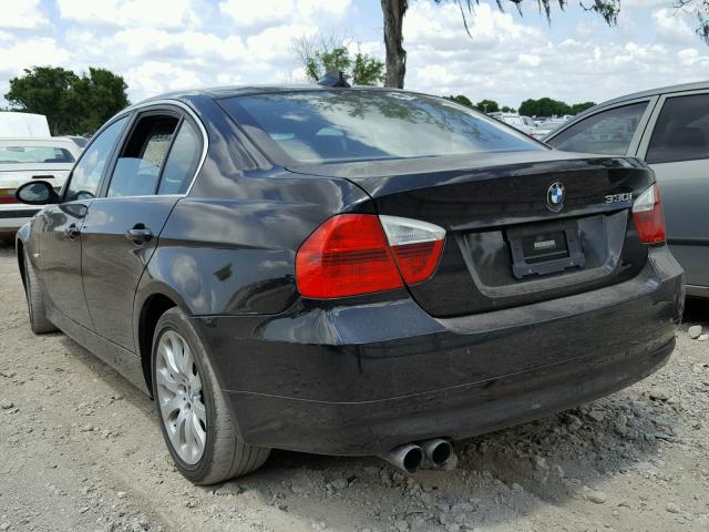 WBAVB33516KR75514 - 2006 BMW 330 I BLACK photo 3