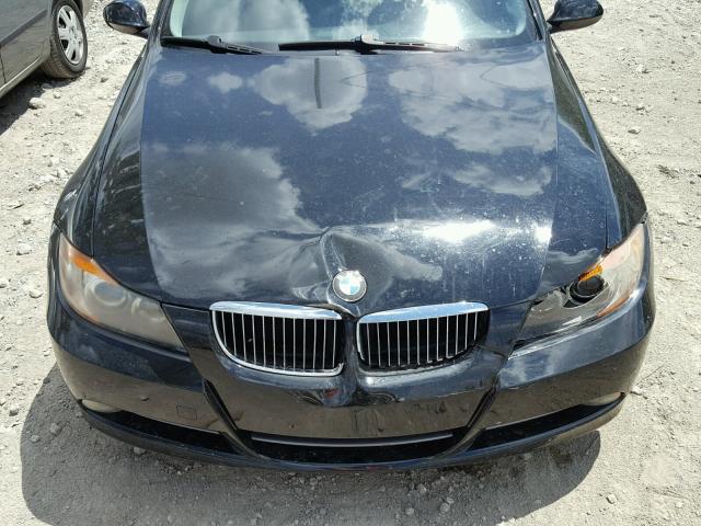 WBAVB33516KR75514 - 2006 BMW 330 I BLACK photo 7