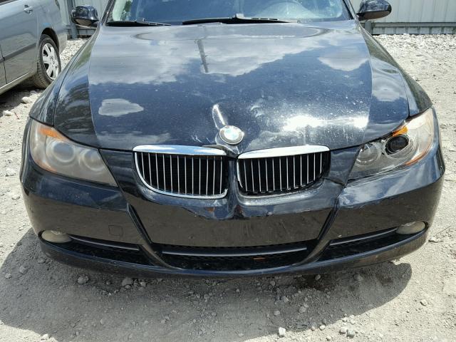 WBAVB33516KR75514 - 2006 BMW 330 I BLACK photo 9