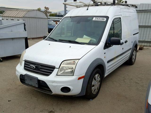 NM0LS7BN5DT136277 - 2013 FORD TRANSIT CO WHITE photo 2