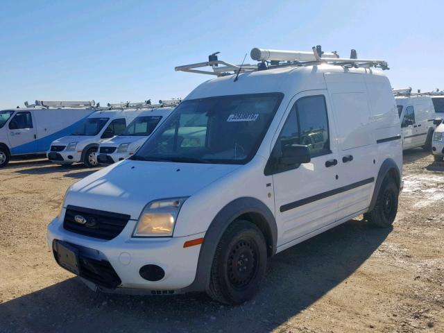 NM0LS7BN2DT135989 - 2013 FORD TRANSIT CO WHITE photo 2