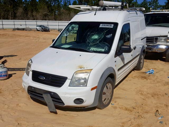 NM0LS7BN7DT140332 - 2013 FORD TRANSIT CO WHITE photo 2