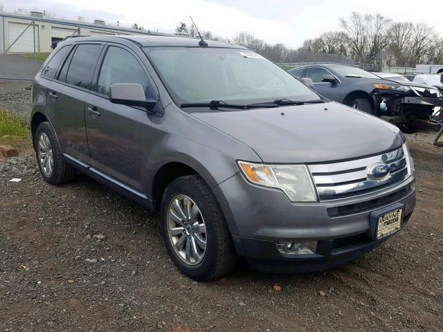 2FMDK3JC1ABA68986 - 2010 FORD EDGE SEL GRAY photo 1