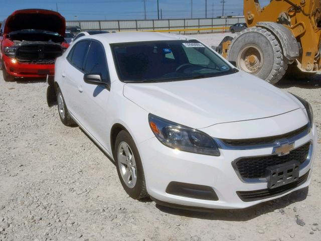 1G11B5SL4FF272438 - 2015 CHEVROLET MALIBU LS WHITE photo 1