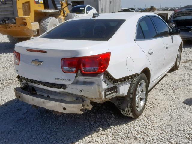 1G11B5SL4FF272438 - 2015 CHEVROLET MALIBU LS WHITE photo 4
