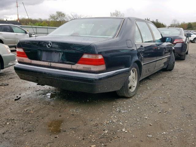 WDBGA43G5XA409951 - 1999 MERCEDES-BENZ S 420 BLACK photo 4