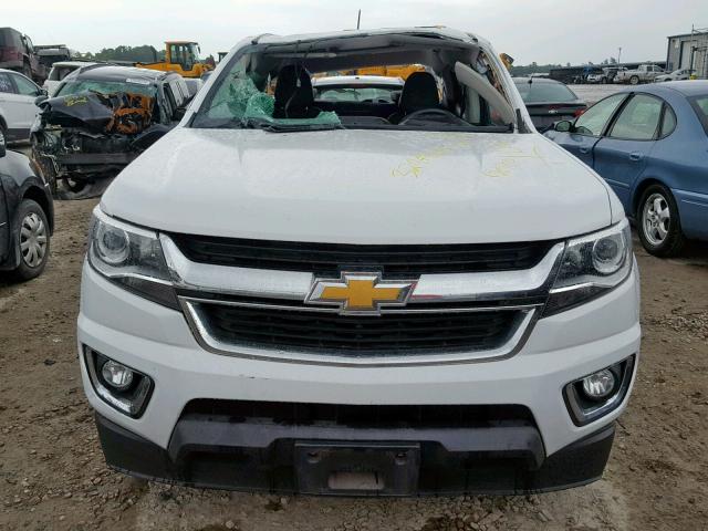 1GCGSBE37F1269963 - 2015 CHEVROLET COLORADO L WHITE photo 9