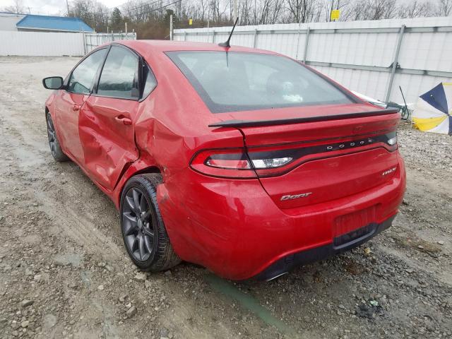 1C3CDFBB7GD529830 - 2016 DODGE DART SXT  photo 3