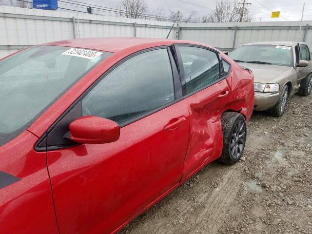 1C3CDFBB7GD529830 - 2016 DODGE DART SXT  photo 9