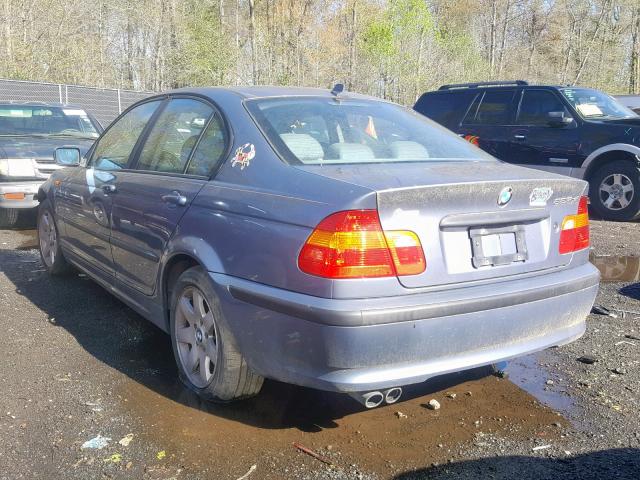 WBAEU33464PR06898 - 2004 BMW 325 XI BLUE photo 3