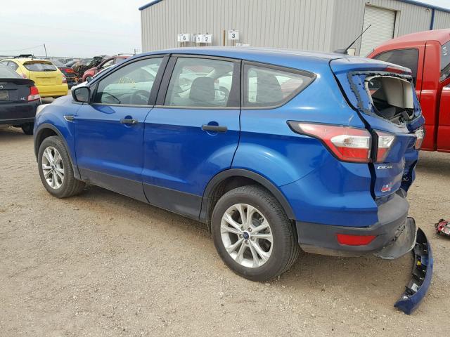 1FMCU0F73HUE35147 - 2017 FORD ESCAPE S BLUE photo 3