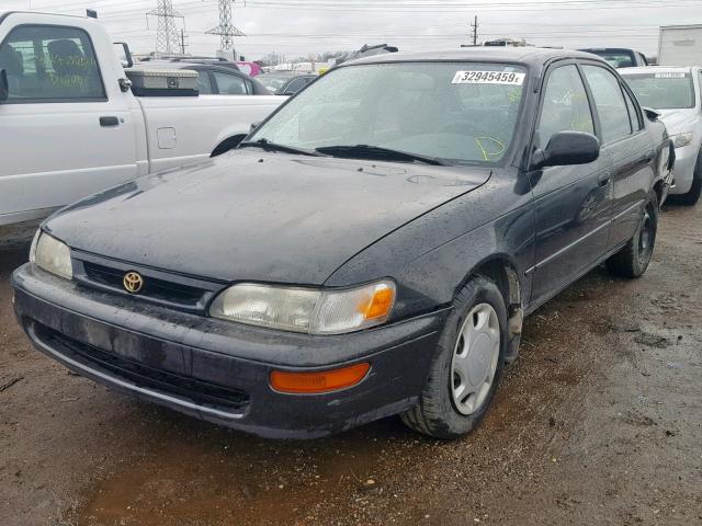 1NXBB02E5TZ452787 - 1996 TOYOTA COROLLA DX BLACK photo 2