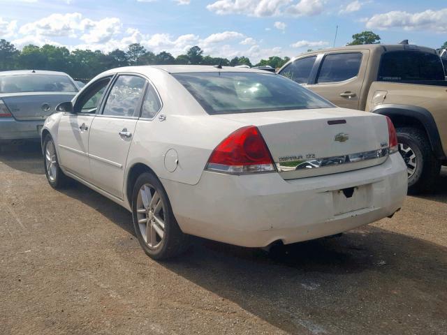 2G1WU583989223318 - 2008 CHEVROLET IMPALA LTZ WHITE photo 3