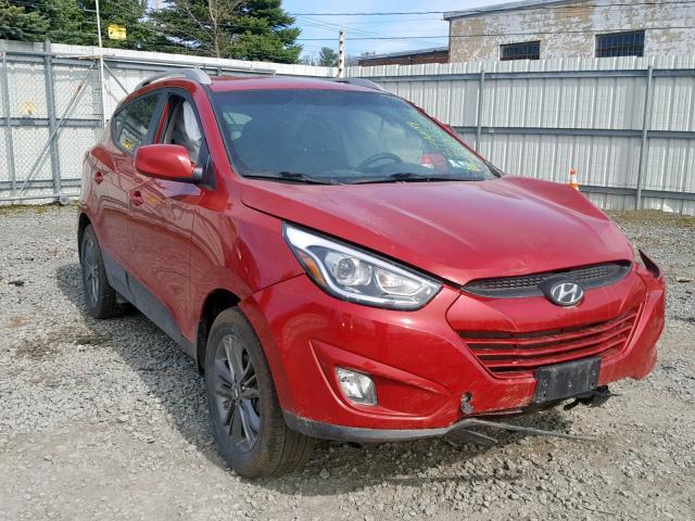 KM8JU3AG0EU932734 - 2014 HYUNDAI TUCSON GLS RED photo 1