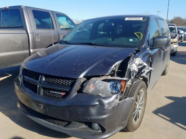 2C4RDGCG8ER381106 - 2014 DODGE GRAND CARAVAN SXT  photo 2