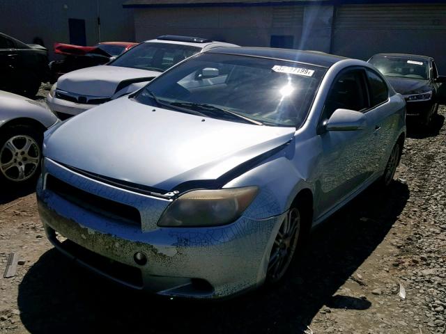 JTKDE177X50055485 - 2005 TOYOTA SCION TC ლურჯი ფოტო 2