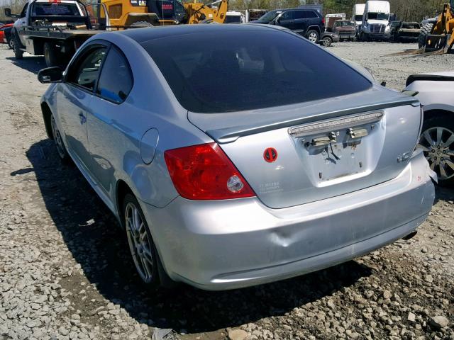 JTKDE177X50055485 - 2005 TOYOTA SCION TC ლურჯი ფოტო 3