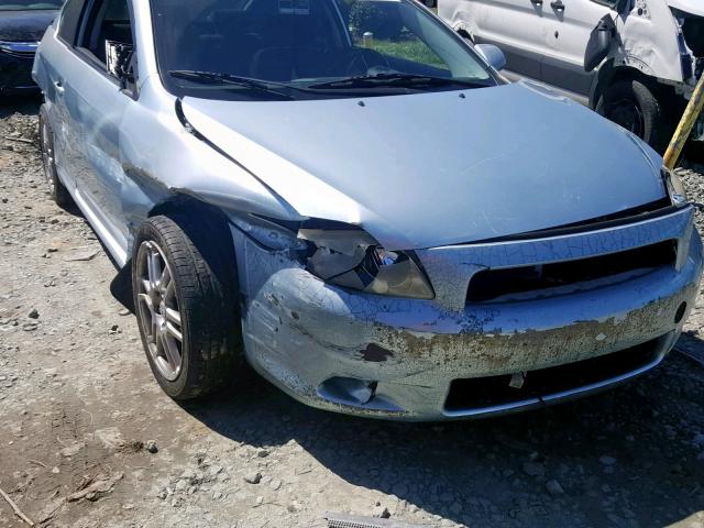 JTKDE177X50055485 - 2005 TOYOTA SCION TC ლურჯი ფოტო 9
