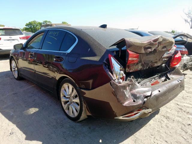 JH4KC2F98GC000305 - 2016 ACURA RLX SPORT HYBRID ADVANCE  photo 3