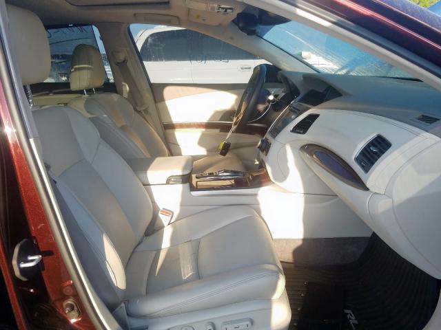 JH4KC2F98GC000305 - 2016 ACURA RLX SPORT HYBRID ADVANCE  photo 5