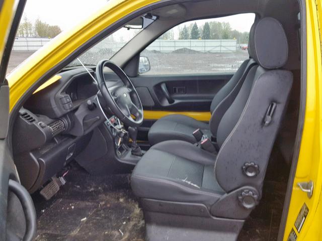 SALNY12253A234497 - 2003 LAND ROVER FREELANDER YELLOW photo 5