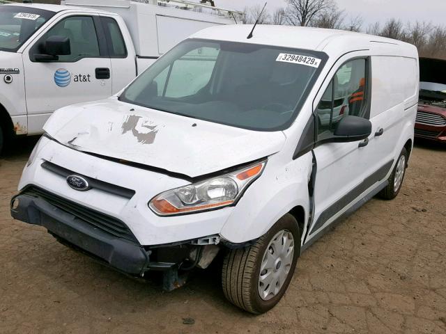 NM0LS7F74E1135761 - 2014 FORD TRANSIT CO WHITE photo 2