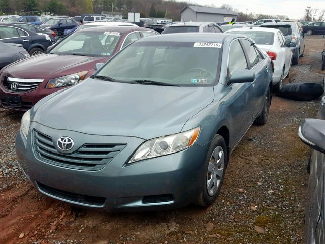 4T1BE46K98U774905 - 2008 TOYOTA CAMRY CE TEAL photo 2