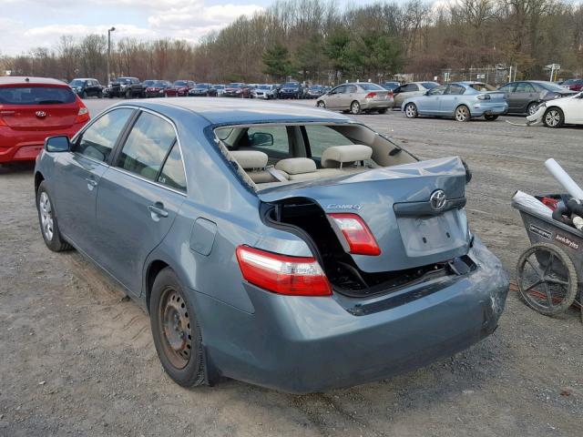 4T1BE46K98U774905 - 2008 TOYOTA CAMRY CE TEAL photo 3