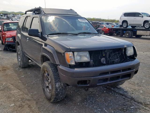 5N1ED28T4YC502701 - 2000 NISSAN XTERRA XE BLACK photo 1